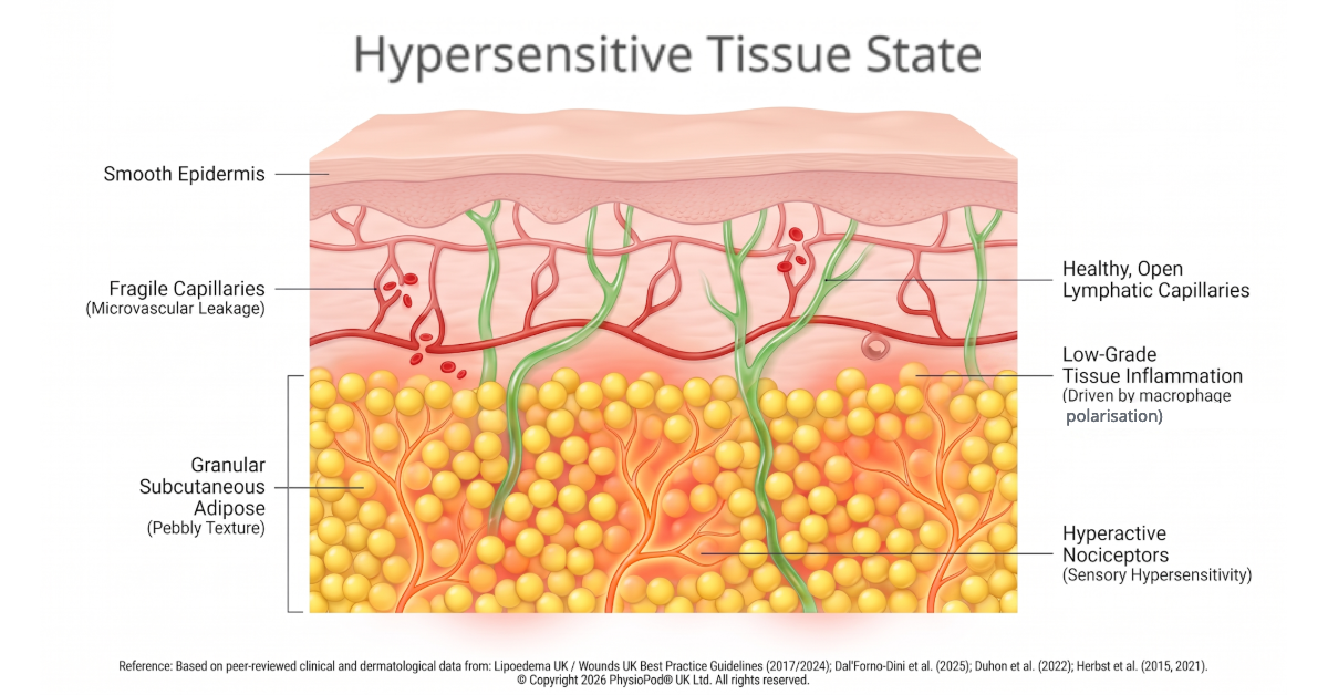 hypersensitive tissue state